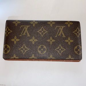 Authentic Louis Vuitton checkbook holder.